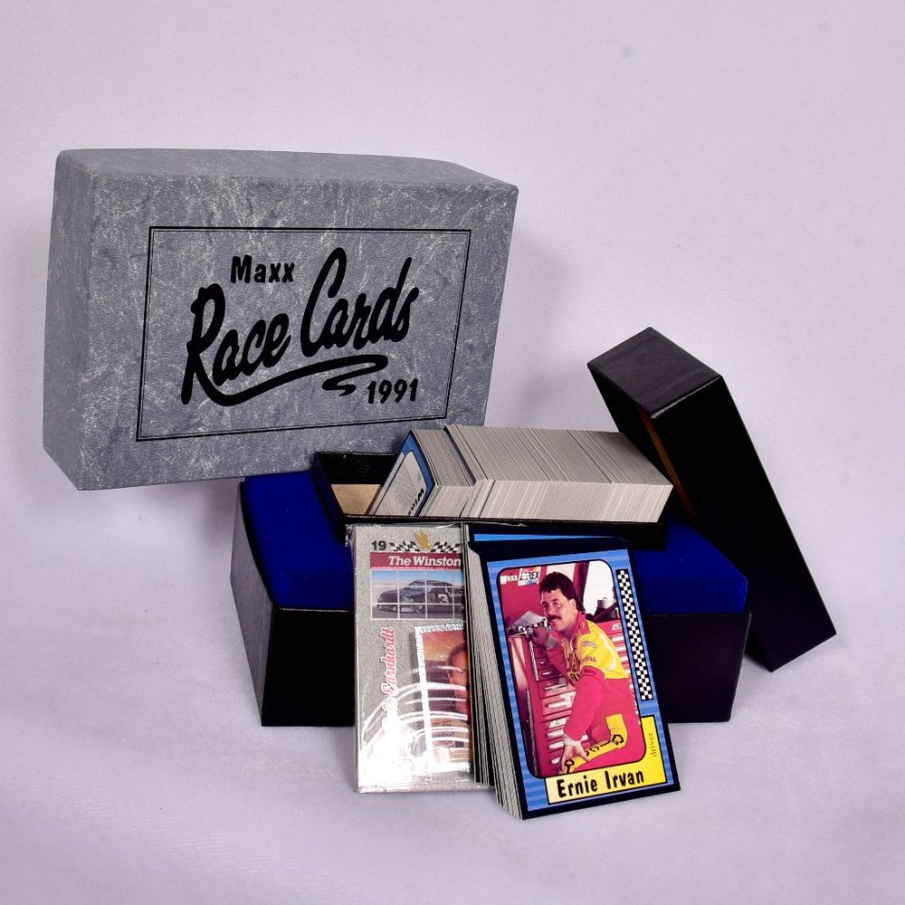 Maxx Race Cards 1991 Box Set Vintage